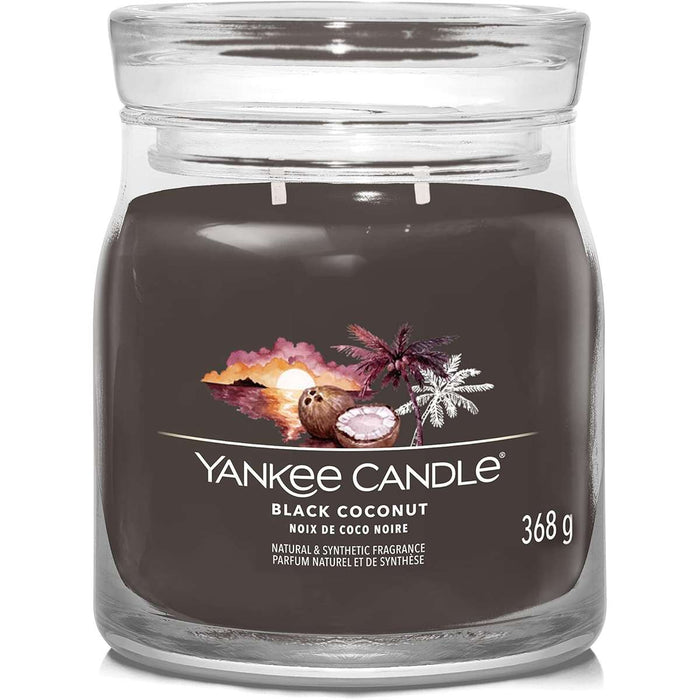 YANKEE CANDLE Giara Media Signature Black Coconut - 1701382E