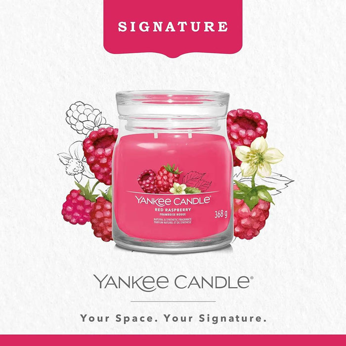 YANKEE CANDLE Giara Media Red Raspberry - 1701386E
