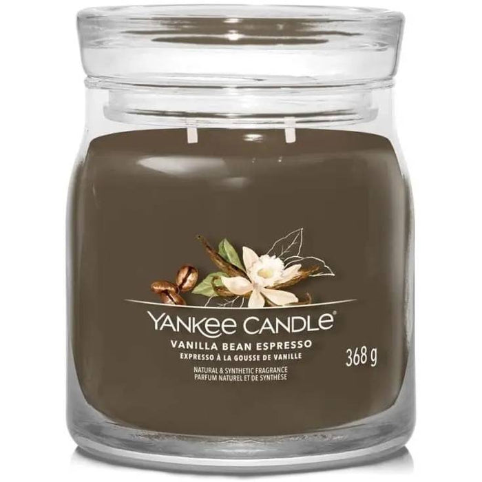 YANKEE CANDLE Giara Media Vanilla Bean Espresso - 1701388E