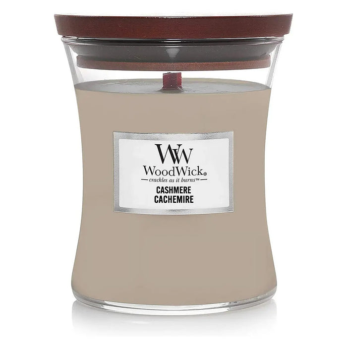 YANKEE CANDLE Woodwick Giara Media Cashmere