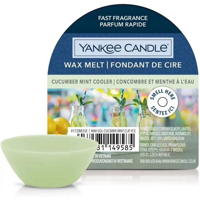 YANKEE CANDLE Cera Da Fondere Cucumber Mint Cooler - 1728835E
