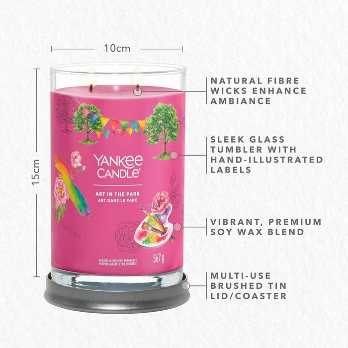 YANKEE CANDLE Tumbler Grande Art In The Park - 1728878E