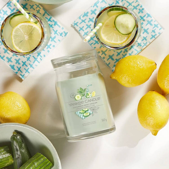 YANKEE CANDLE Giara Grande Cucumber Mint Cooler - 1728894E
