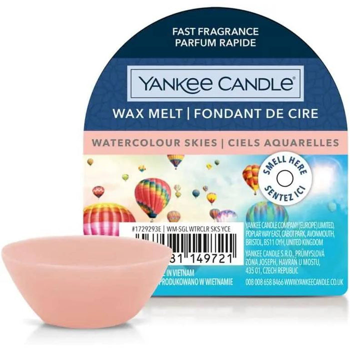 YANKEE CANDLE Cera Da Fondere Watercolour Skies - 1729293E