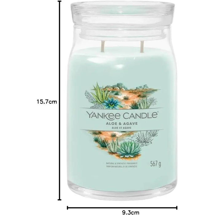 YANKEE CANDLE Giara Grande Aloe Agave - 1749343E
