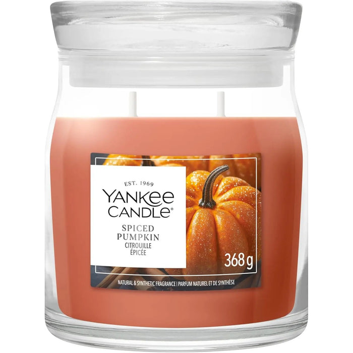 YANKEE CANDLE Signature Giara Media Spiced Pumkin