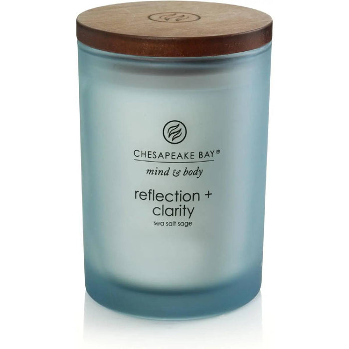 YANKEE CANDLE Candela Reflection & Clarity (Sea Salt Sage) Chesapeake Bay - PT31907E