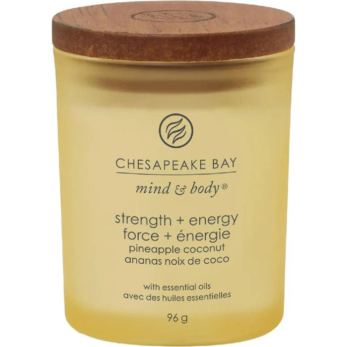 YANKEE CANDLE Candela Strength & Energy (Pineapple Coconut) Chesapeake Bay - PT31916E