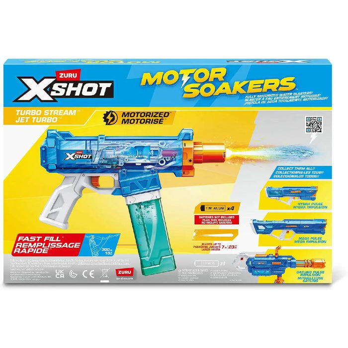 ZURU Xshot Water Fast Fill Turbo Stream Motor Soaker - 118196