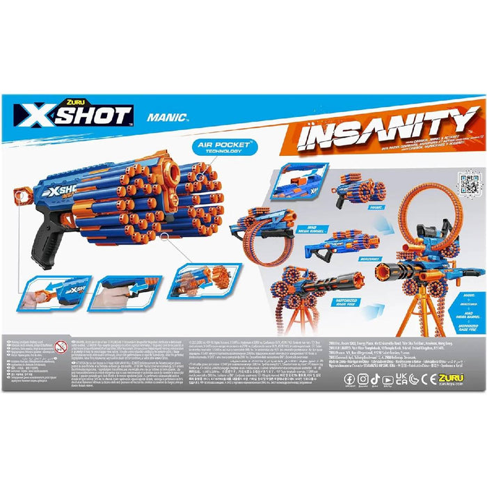 ZURU Xshot Insanity Manic - 36603
