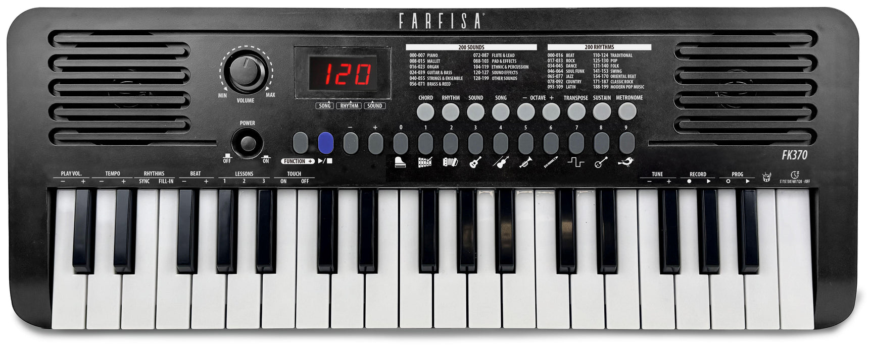BONTEMPI Tastiera Professionale 37 Tasti - FK370