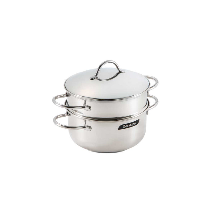BARAZZONI Vapor Set Inox Con Fondo Cm 20 - 475053520