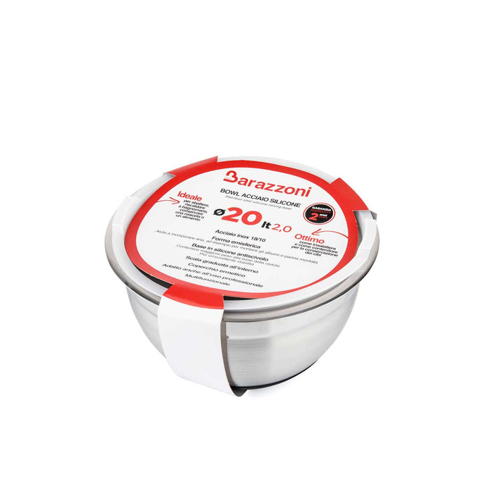 BARAZZONI Bowl Aisi 304 Cm 16X 9,6 C Coperchio - 810160016
