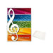 BLASETTI Maxi Quaderno A4 Musica Rigatura Pentagramma - 5707