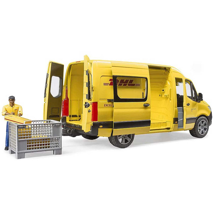 BRUDER Mb Sprinter Dhl Con Personaggio - 02671