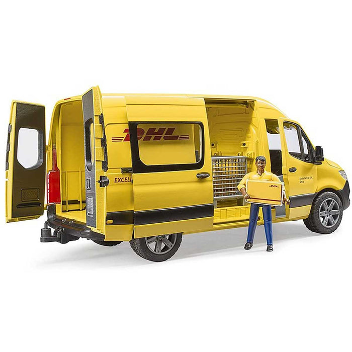 BRUDER Mb Sprinter Dhl Con Personaggio - 02671