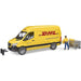 BRUDER Mb Sprinter Dhl Con Personaggio - 02671