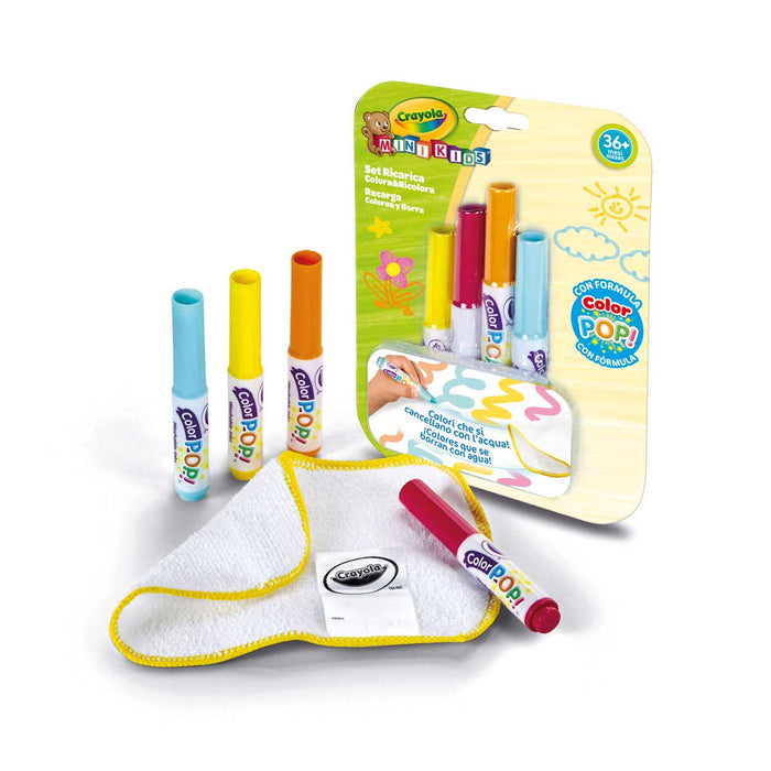 CRAYOLA MINIKIDS - Ricarica Colora&Ricolora - 81-2007