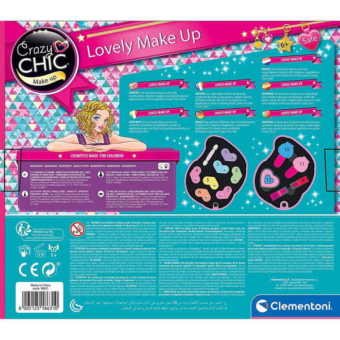 CLEMENTONI Crazy Chic Lovely Trousse Unicorno - 18643