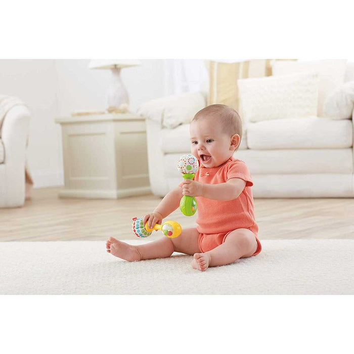 MATTEL - Fisher-Price Maracas, Giocattolo Per Neonati 3+ Mesi - BLT33