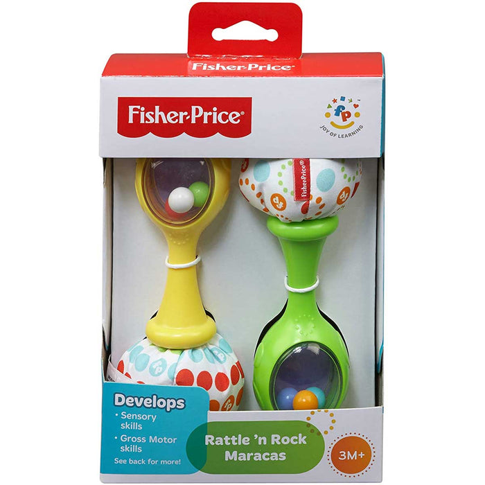 MATTEL - Fisher-Price Maracas, Giocattolo Per Neonati 3+ Mesi - BLT33