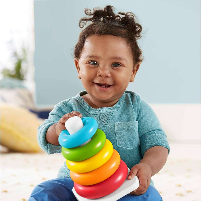 FISHER PRICE Piramide 5 Anelli Eco - GRF09