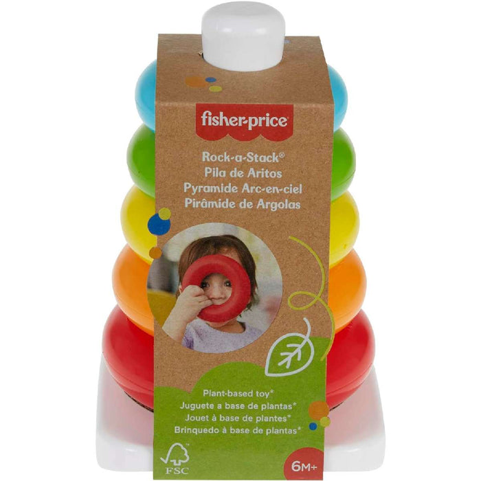 FISHER PRICE Piramide 5 Anelli Eco - GRF09