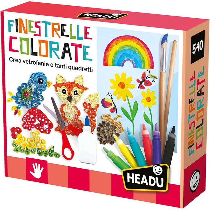 HEADU Finestrelle Colorate - Vetrofanie E Quadretti - IT53764