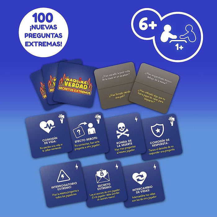 IMC TOYS Espansione Per Gioco Macchina Delle Bugie - Segreti Estremi - 80911