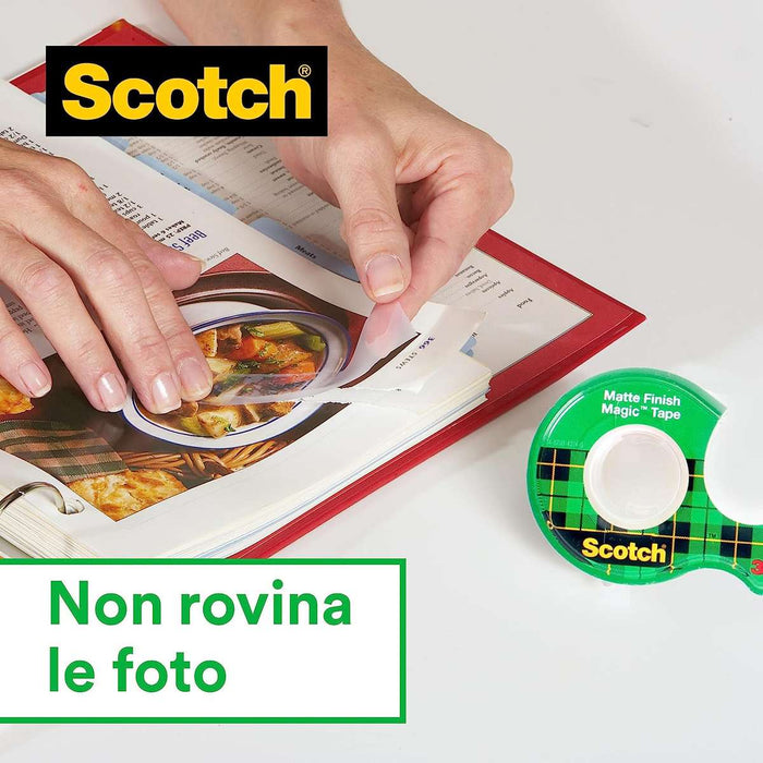 3M Mini Chiocciola Scotch Magic Trasparente - 3M7100086322