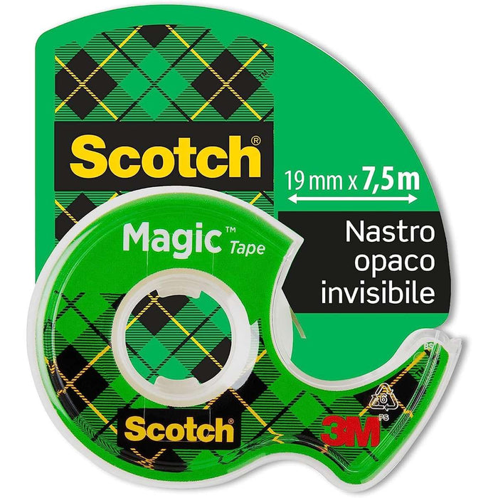 3M Mini Chiocciola Scotch Magic Trasparente - 3M7100086322