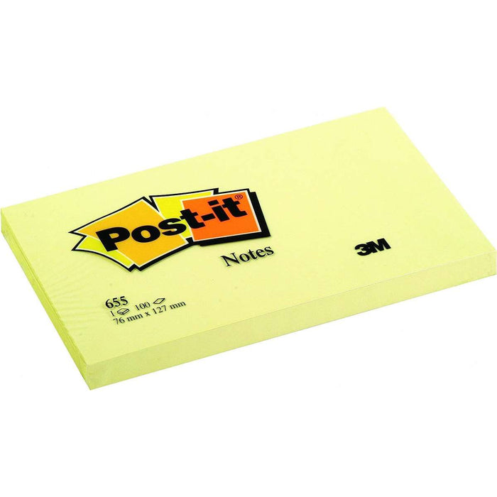 POST-IT Post It - Canary Yellow 76 Mm - 127 Mm - 3M7100090881