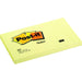 POST-IT Post It - Canary Yellow 76 Mm - 127 Mm - 3M7100090881
