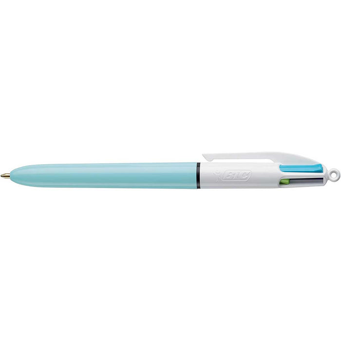 BIC 4 Colori Fun Medium Penna Assortita Azzurro E Rosa - BIC4FUN