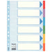 ESSELTE Intercalare Carta A4 Divisori 6 Tasti Colorati - ESS100192