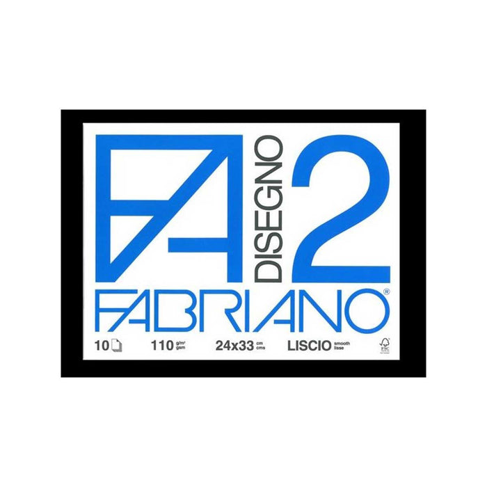 FABRIANO Album Da Disegno Punto Metallico F2 24X33 Liscio - FAB04204110