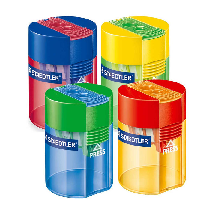 STAEDTLER Temperino 2 Fori Serbatoio Colorati - STA6988