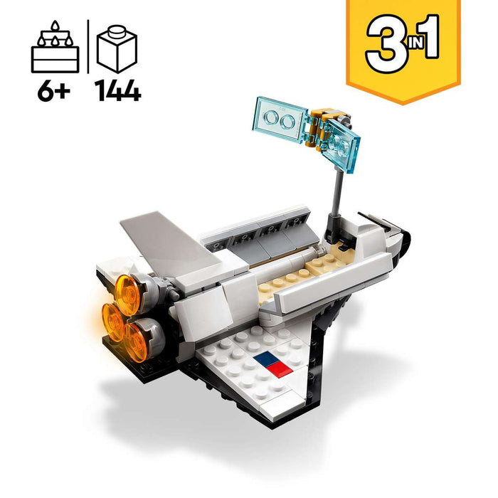 COSTRUZIONI Creator 3-In-1 Space Shuttle Creator - 31134