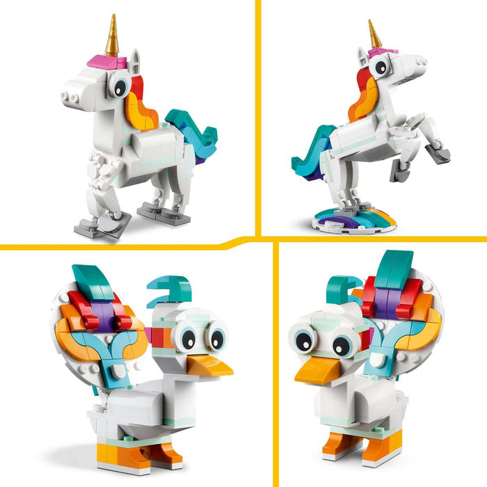 COSTRUZIONI Creator 3-In-1 Unicorno Magico Creator - 31140