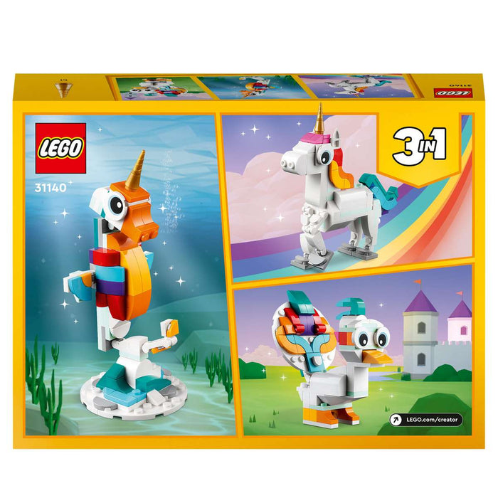 COSTRUZIONI Creator 3-In-1 Unicorno Magico Creator - 31140