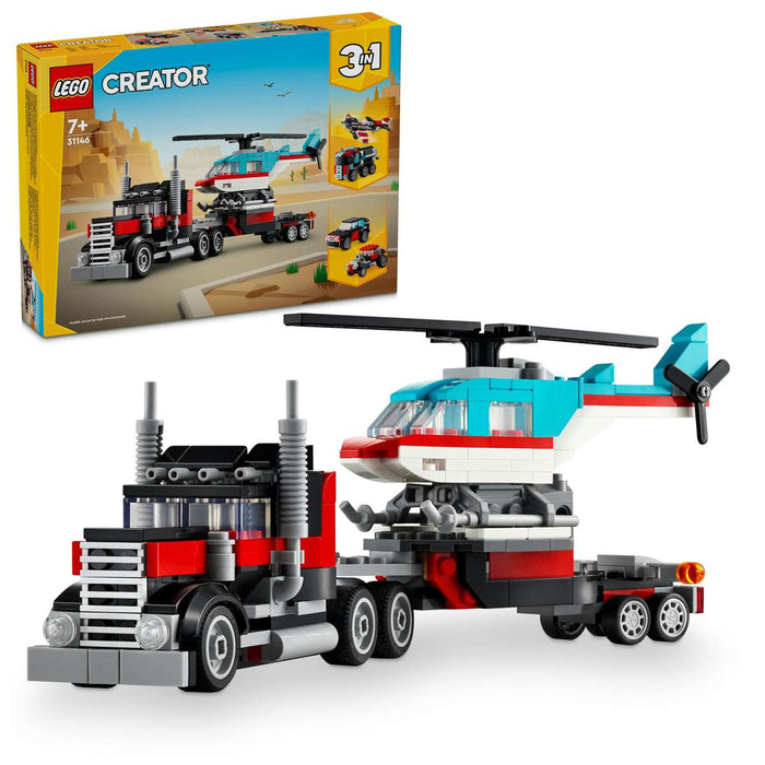 LEGO Autocarro Con Elicottero - 31146