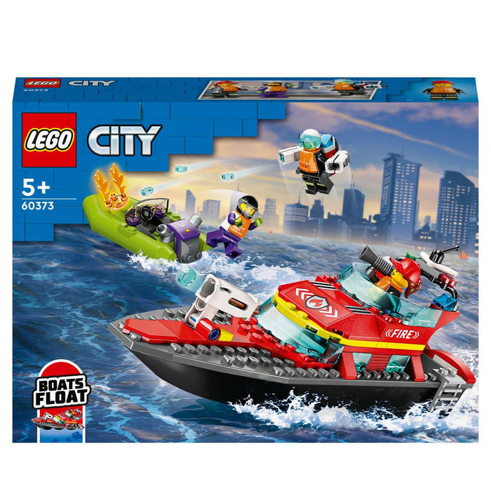 LEGO City Barca Di Soccorso Antincendio - 60373