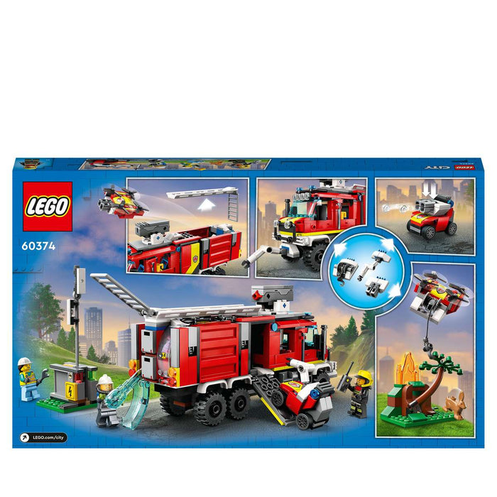 LEGO City Autopompa Dei Vigili Del Fuoco - 60374