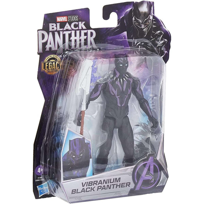 HASBRO Marvel Legacy Collection Action Figure Black Panther Vibranium - E1360ES6