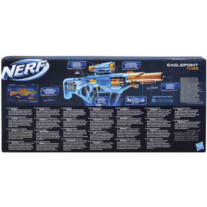 HASBRO Nerf Elite 2.0 Blaster Eaglepoint Rd-8 - F0423EU4