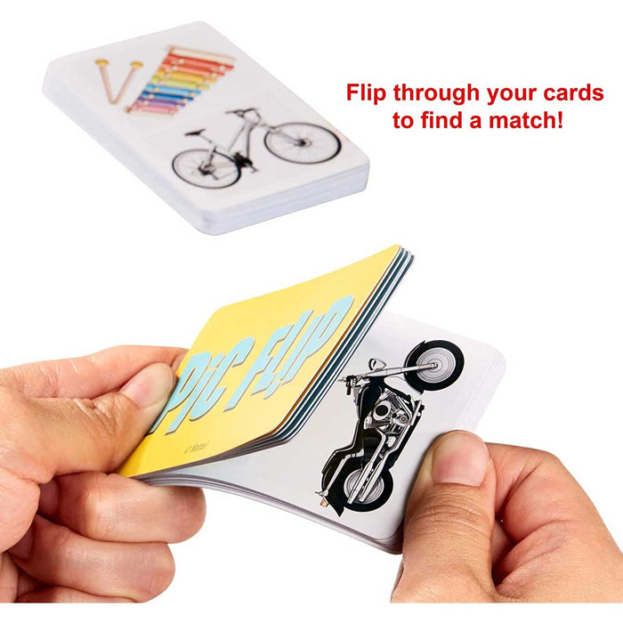 MATTEL - Mattel Games Pic Flip Gioco Di Carte, Regalo Per Bambini 7+ Anni - GKD70
