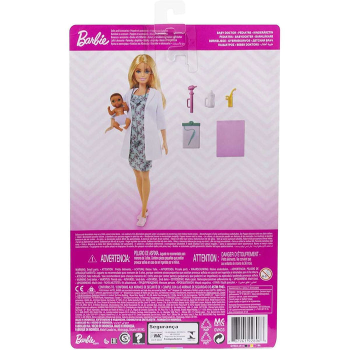 MATTEL Barbie Carriera Dottoressa - GVK03