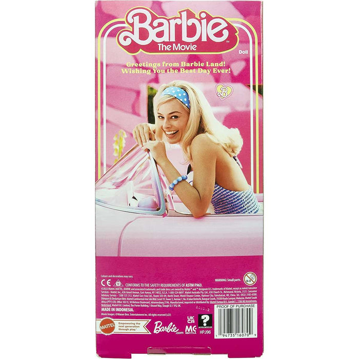 MATTEL Barbie The Movie 2023 - Margot Robbie - Abito Vintage - HPJ96