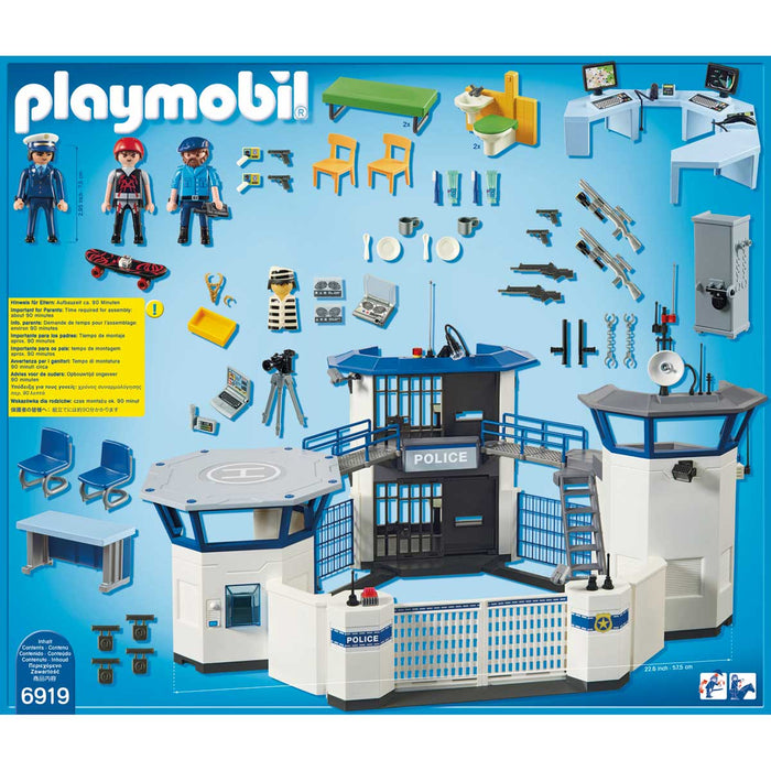 PLAYMOBIL Stazione Della Polizia Con Prigione - 6919