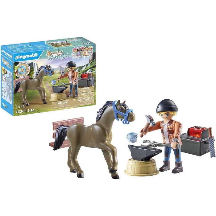 PLAYMOBIL Maniscalco Con Cavallo - 71357